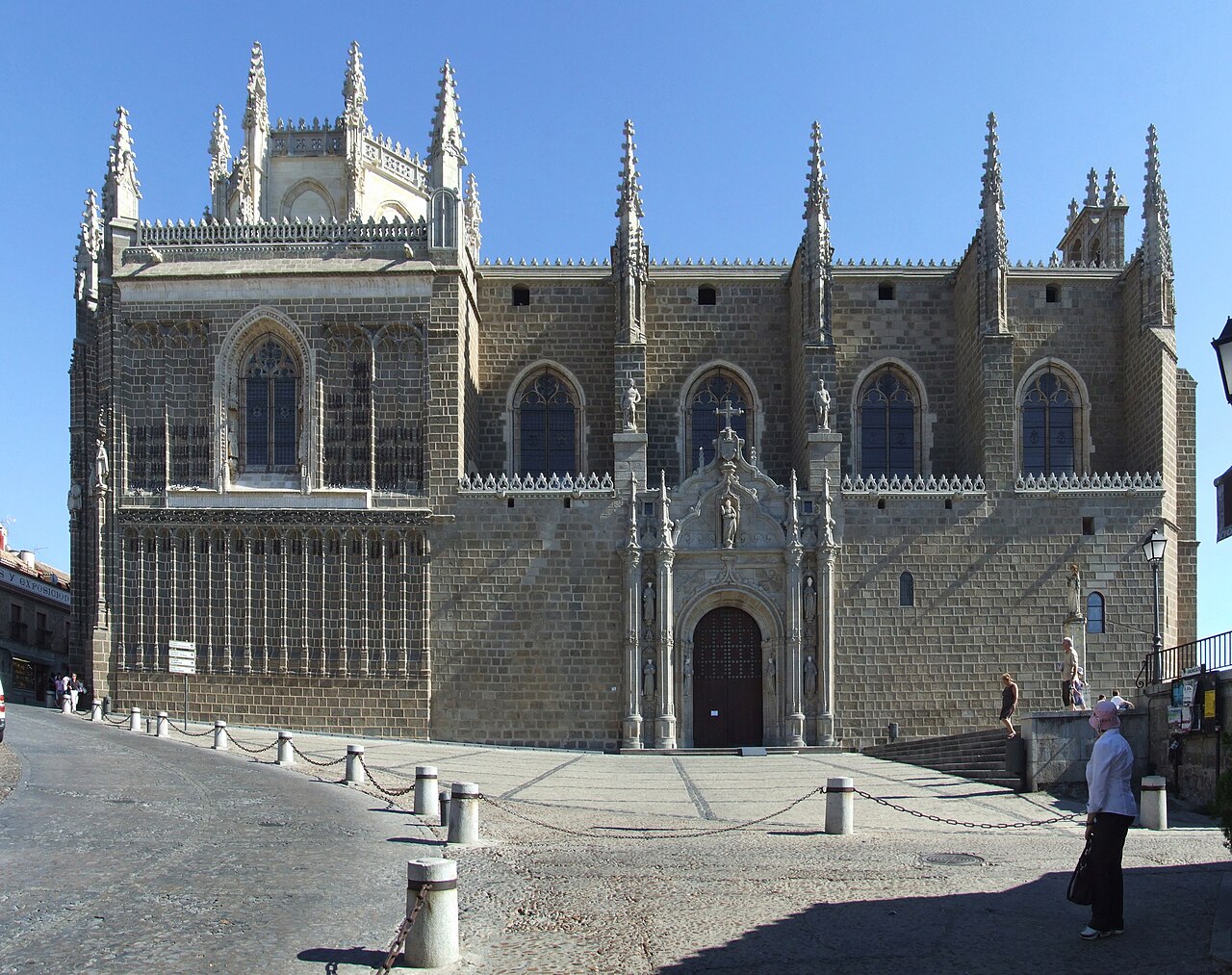 Monasterio gótico de San Juan de los Reyes en la Judería de Toledo